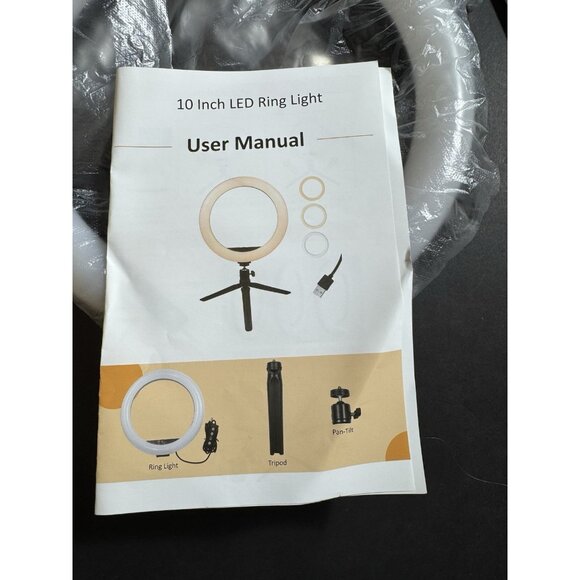 Live Streaming - Video Conferencing - Beauty LED Ring Light With Smartphone Clip - Picture 1 of 8